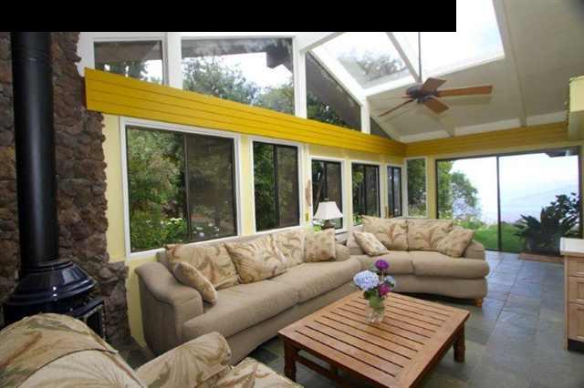 333 Middle Road Kula, HI 96790 - Photo 8 of 25 a living room with furniture and a large window