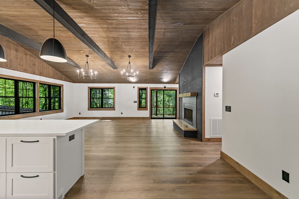 570 Cabin Trail Blue Ridge, GA 30513 - Photo 23 of 53 a view of an entryway with wooden floor