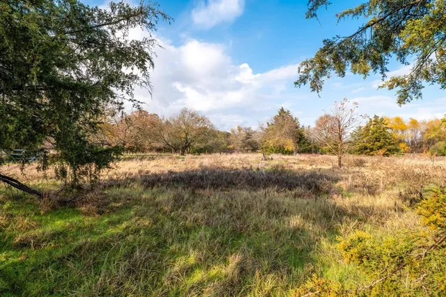 a view of an outdoor space and a yard