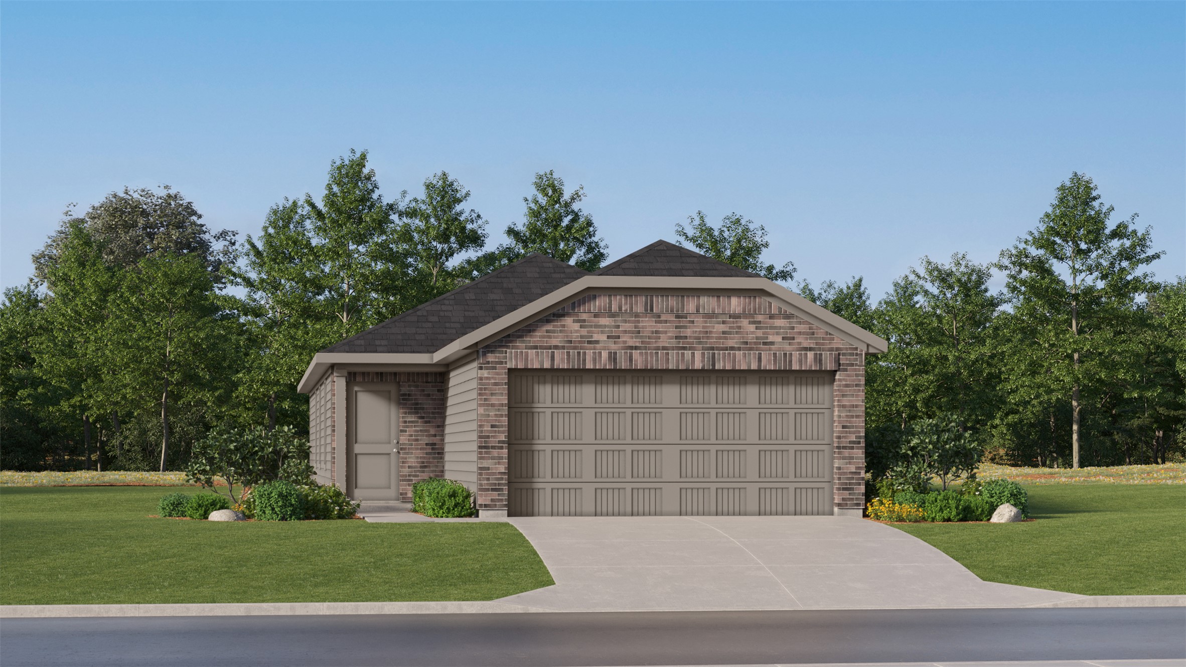 468 Jones Bch Lane Jarrell, TX 76537 - Photo 5 of 25 a front view of a house with a yard