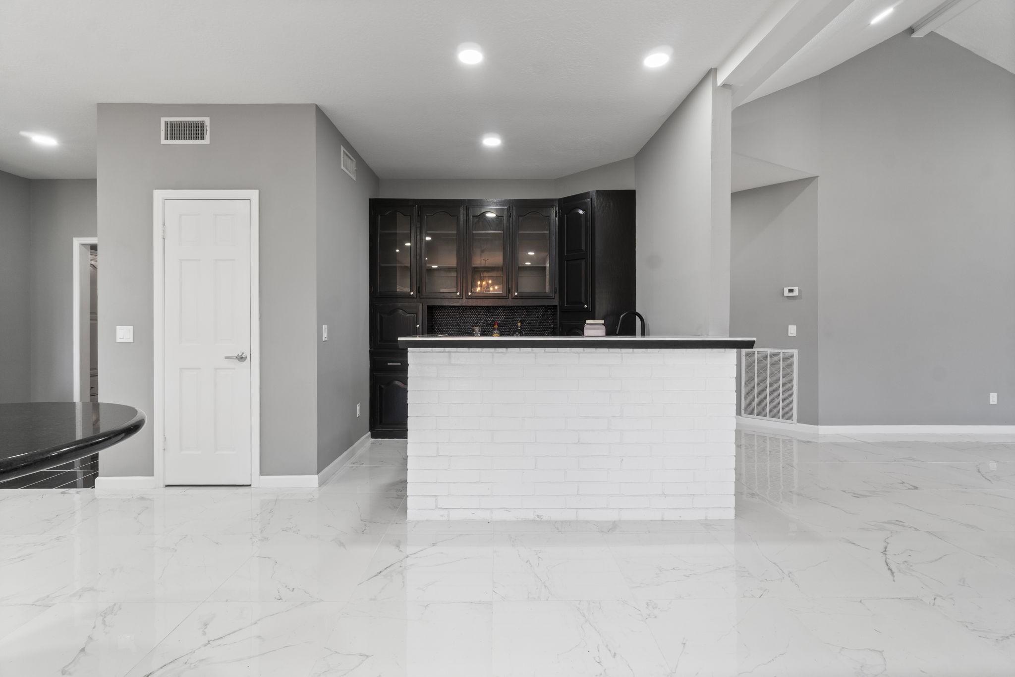22405 Augusta Lane Point Blank, TX 77364 - Photo 13 of 50 a view of a kitchen cabinets and a sink