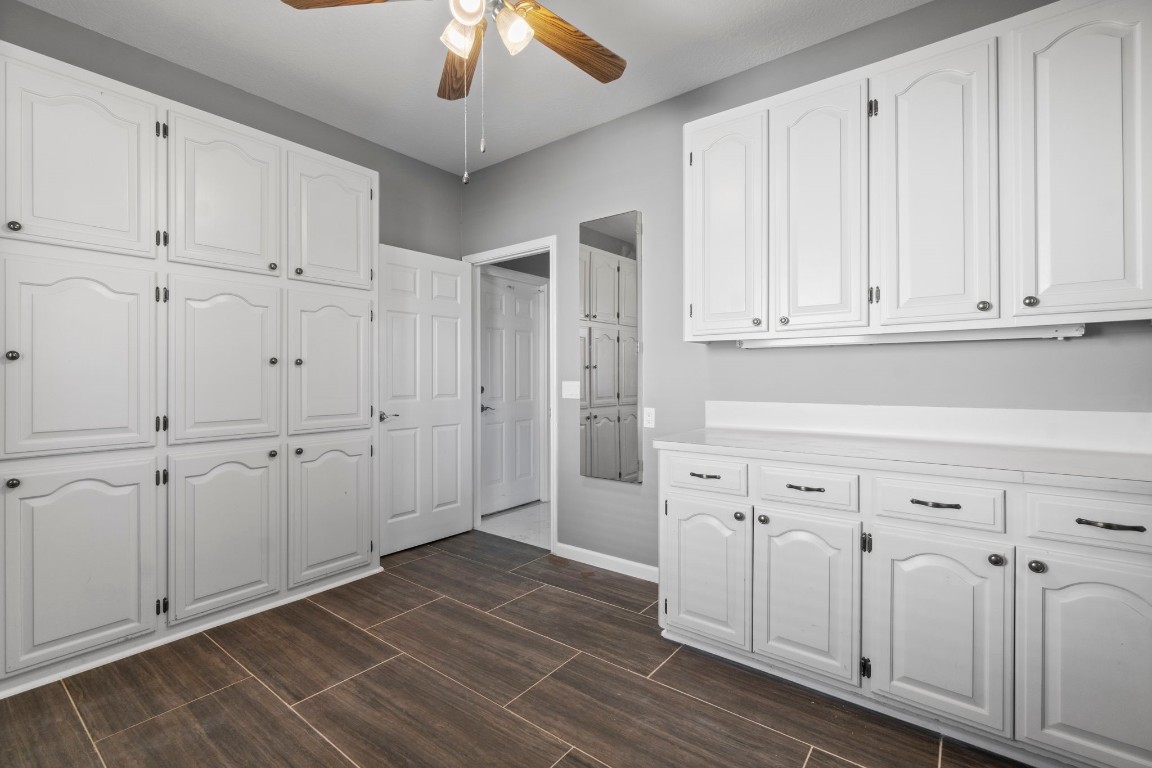22405 Augusta Lane Point Blank, TX 77364 - Photo 19 of 50 a view of white kitchen with cabinets