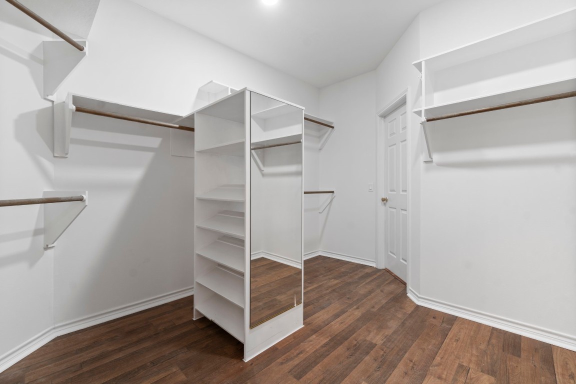 22405 Augusta Lane Point Blank, TX 77364 - Photo 27 of 50 a view of an empty walk in closet