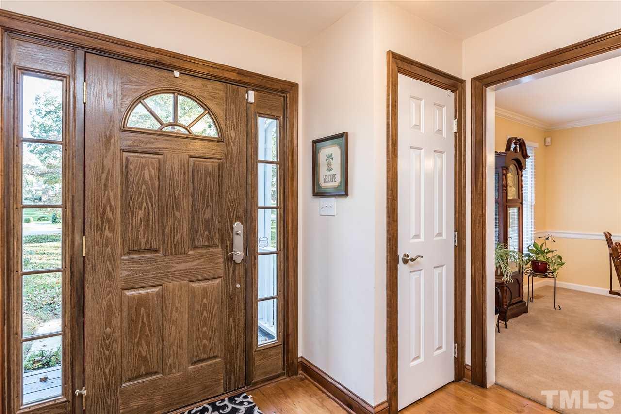 3104 Hickory Road Raleigh, NC 27616 - Photo 3 of 25 a view of front door with a mirror