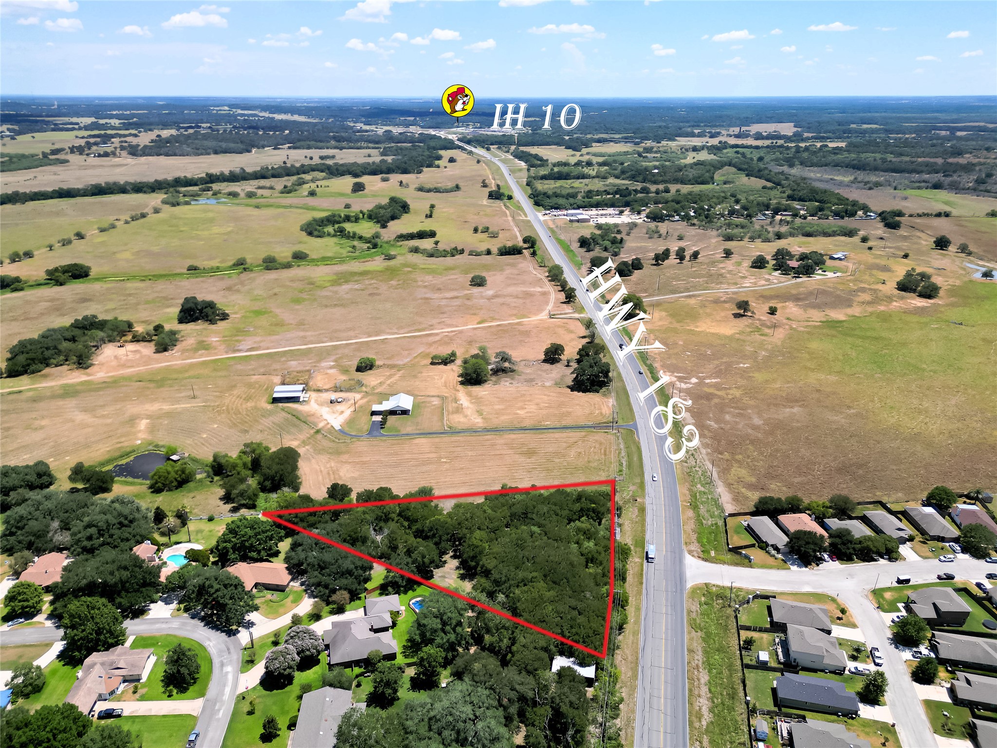 Tbd West Pierce Street Luling, TX 78648 - Photo 2 of 10 a picture of city view with ocean view