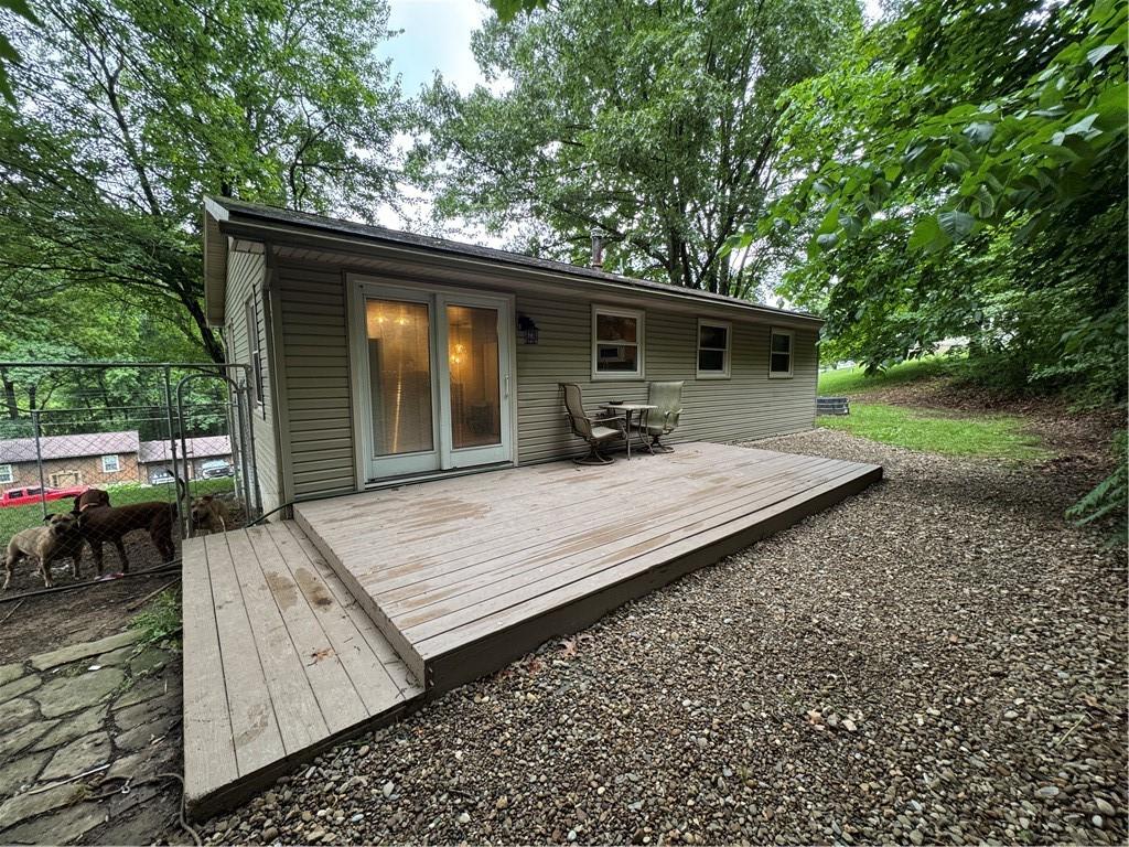 430 Pine Run Road Freedom, PA 15042 - Photo 4 of 25 rear deck