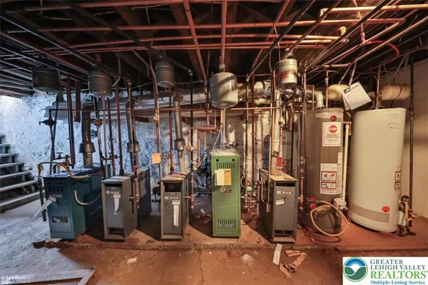 a view of storage and utility room