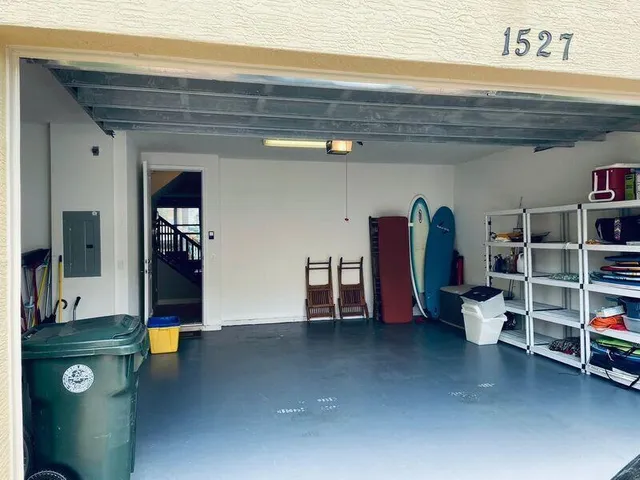 a view of storage and utility room