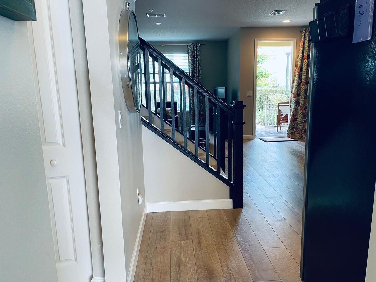 1527 Northwest 48th Lane Boca Raton, FL 33431 - Photo 10 of 23 a view of entryway and hall with wooden floor