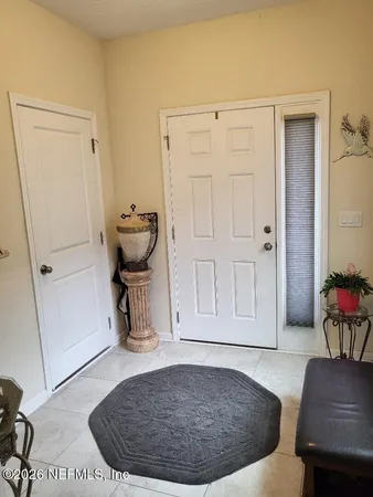 a view of a livingroom with furniture