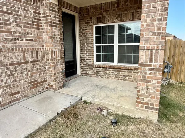 a view of front door of house