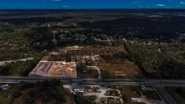a view of city from a balcony