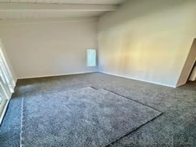 a view of empty room