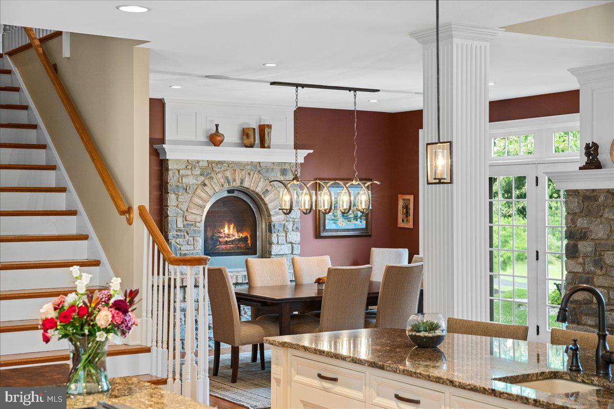 2155 Aquetong Road New Hope, PA 18938 - Photo 12 of 53 Kitchen / Keeping Room / Back Stairs