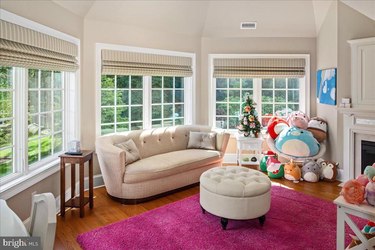 2155 Aquetong Road New Hope, PA 18938 - Photo 39 of 53 Bedroom 4 Living Area with Fireplace