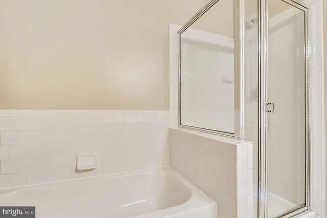 a close up of a bathtub