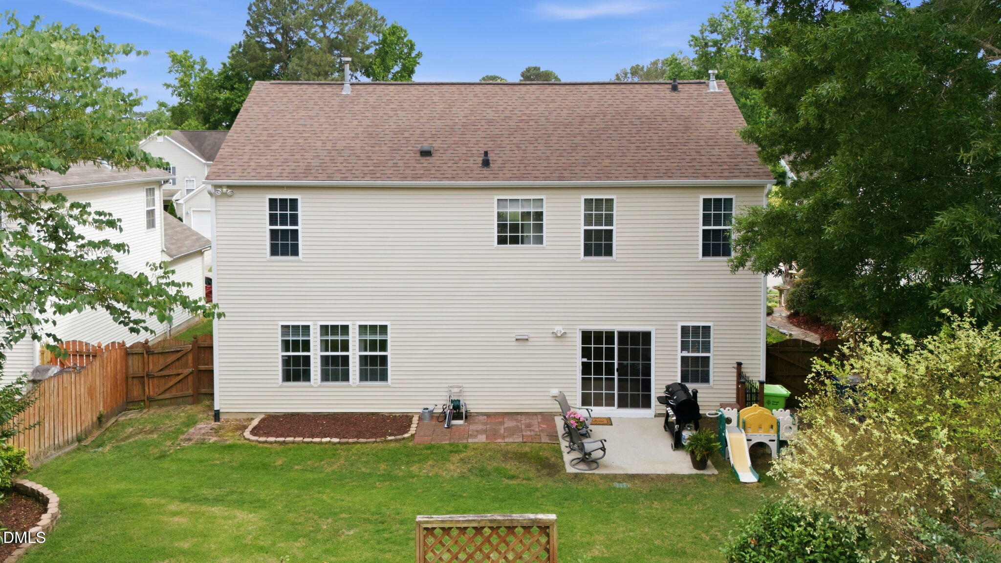 5629 Enoree Lane Raleigh, NC 27616 - Photo 3 of 38 a aerial view of a house with a yard