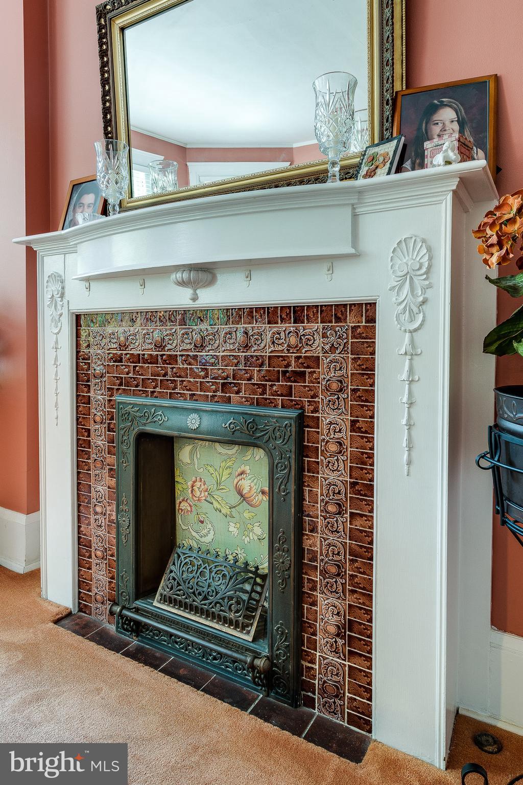 31 West Lemon Street Lititz, PA 17543 - Photo 8 of 38 Faux fireplace in dining room