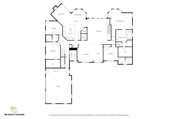 a picture of a floor plan