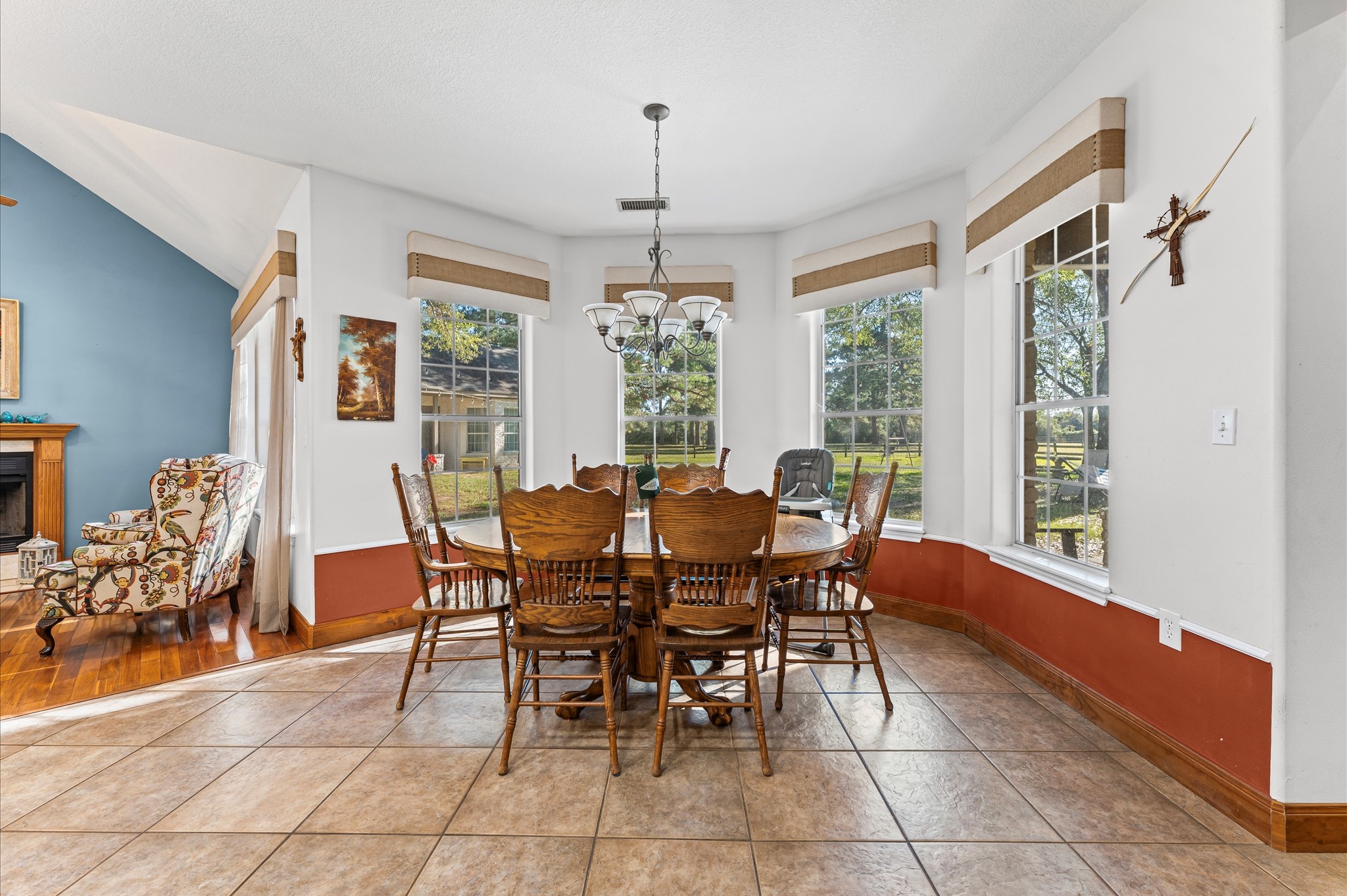 21550-21554 Mueschke Road Tomball, TX 77377 - Photo 7 of 42 a view of a dining room with furniture window and outside view