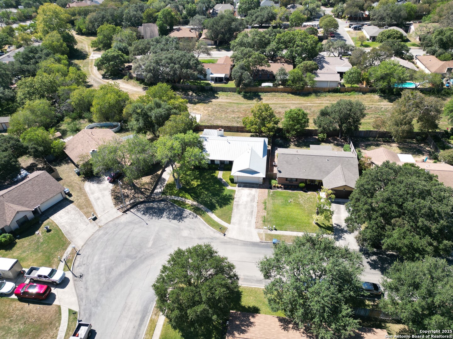 1514 Lochshire Street San Antonio, TX 78216 - Photo 28 of 30 an aerial view of residential houses with outdoor space and swimming pool