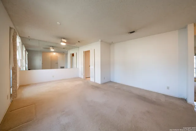 a view of empty room