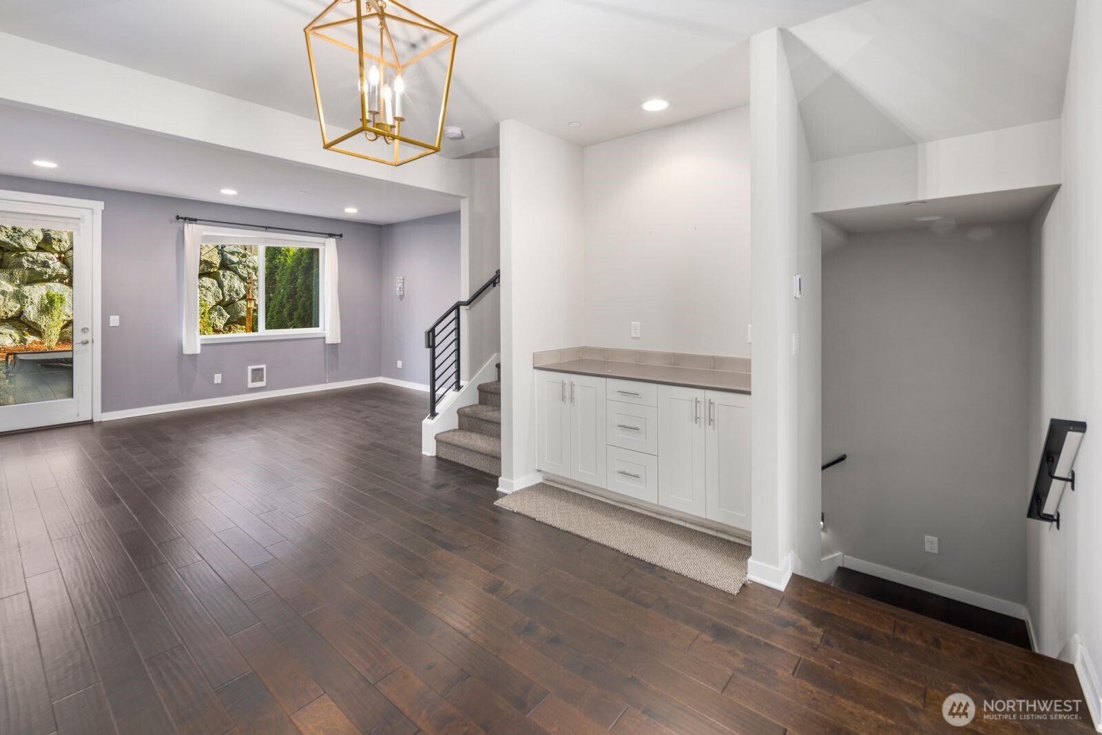 1325 Seattle Hill Road, Unit A2 Bothell, WA 98012 - Photo 14 of 34 wooden floor in an empty room with a window