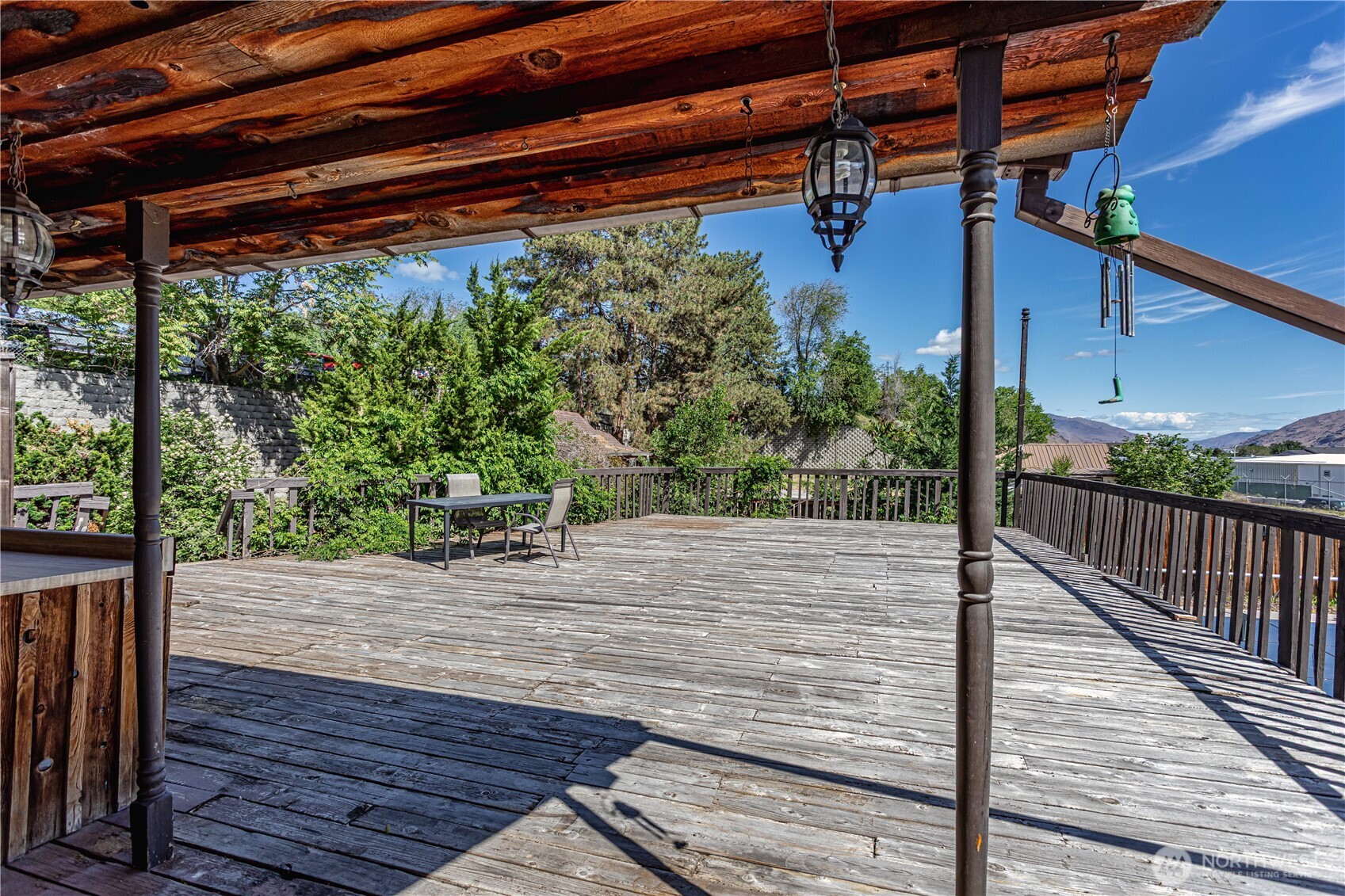 1314 Walnut Street Wenatchee, WA 98801 - Photo 26 of 40 a view of a wooden deck