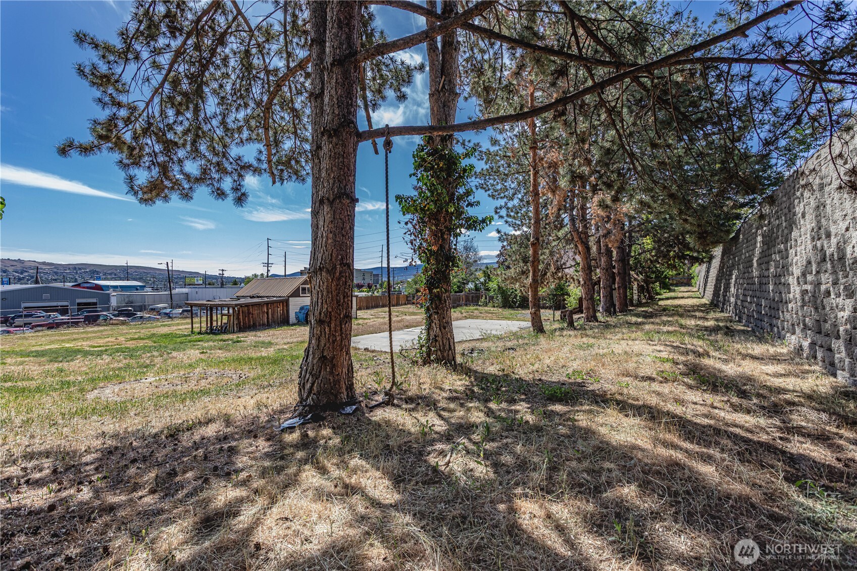 1314 Walnut Street Wenatchee, WA 98801 - Photo 33 of 40 a view of a yard with a tree