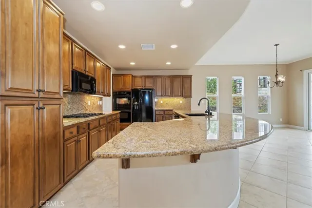 an aerial view of a town with big houses