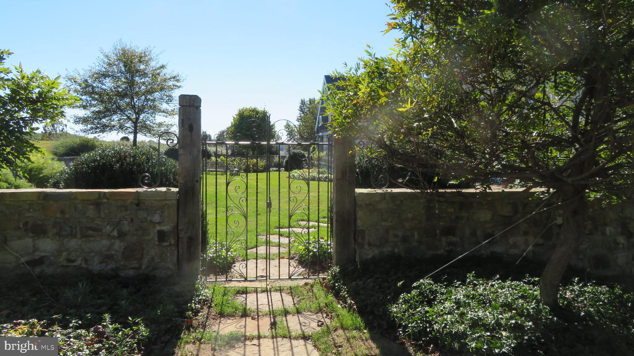 5790 Leeds Manor Road Hume, VA 22639 - Photo 2 of 61 Entry Gate to walled garden