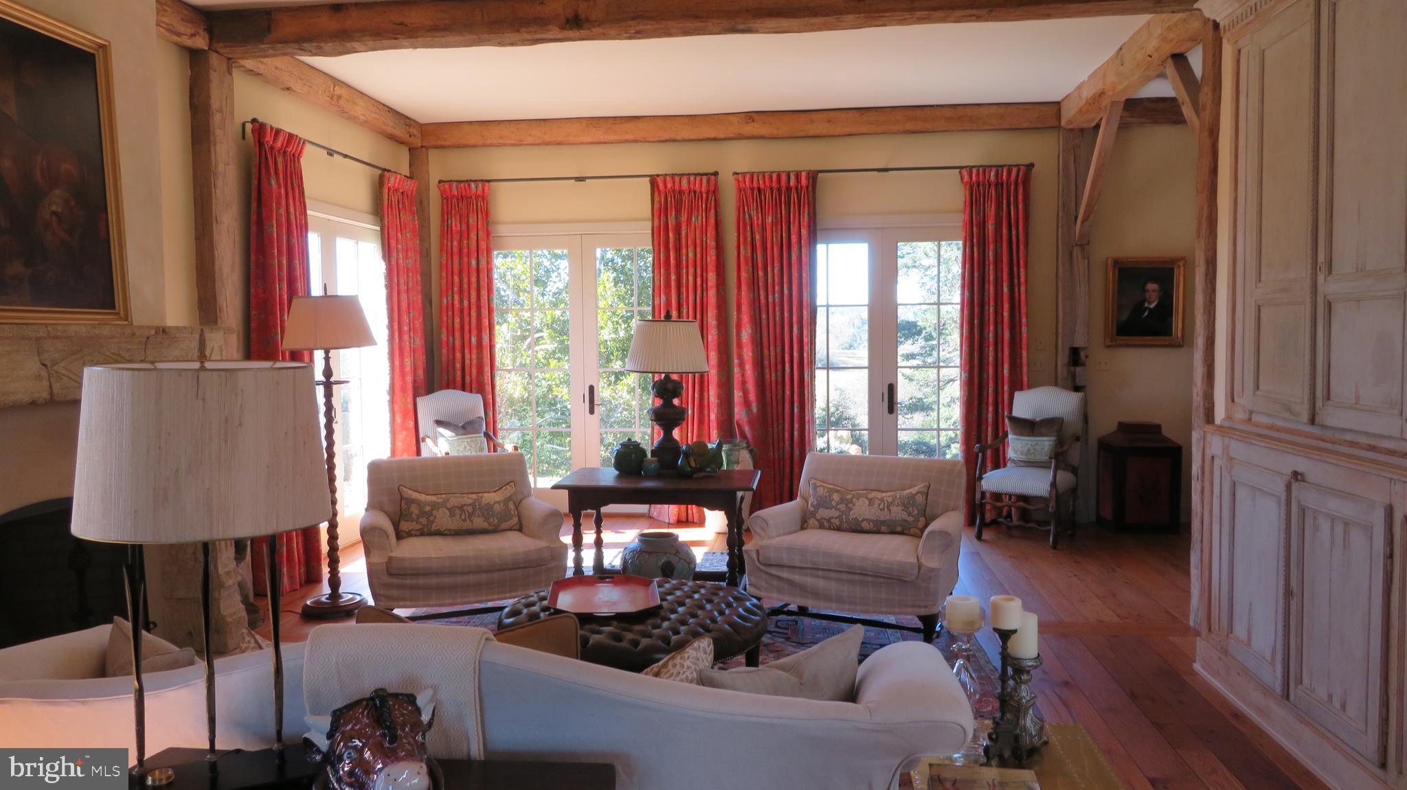 5790 Leeds Manor Road Hume, VA 22639 - Photo 39 of 61 Living Room with exposed beams