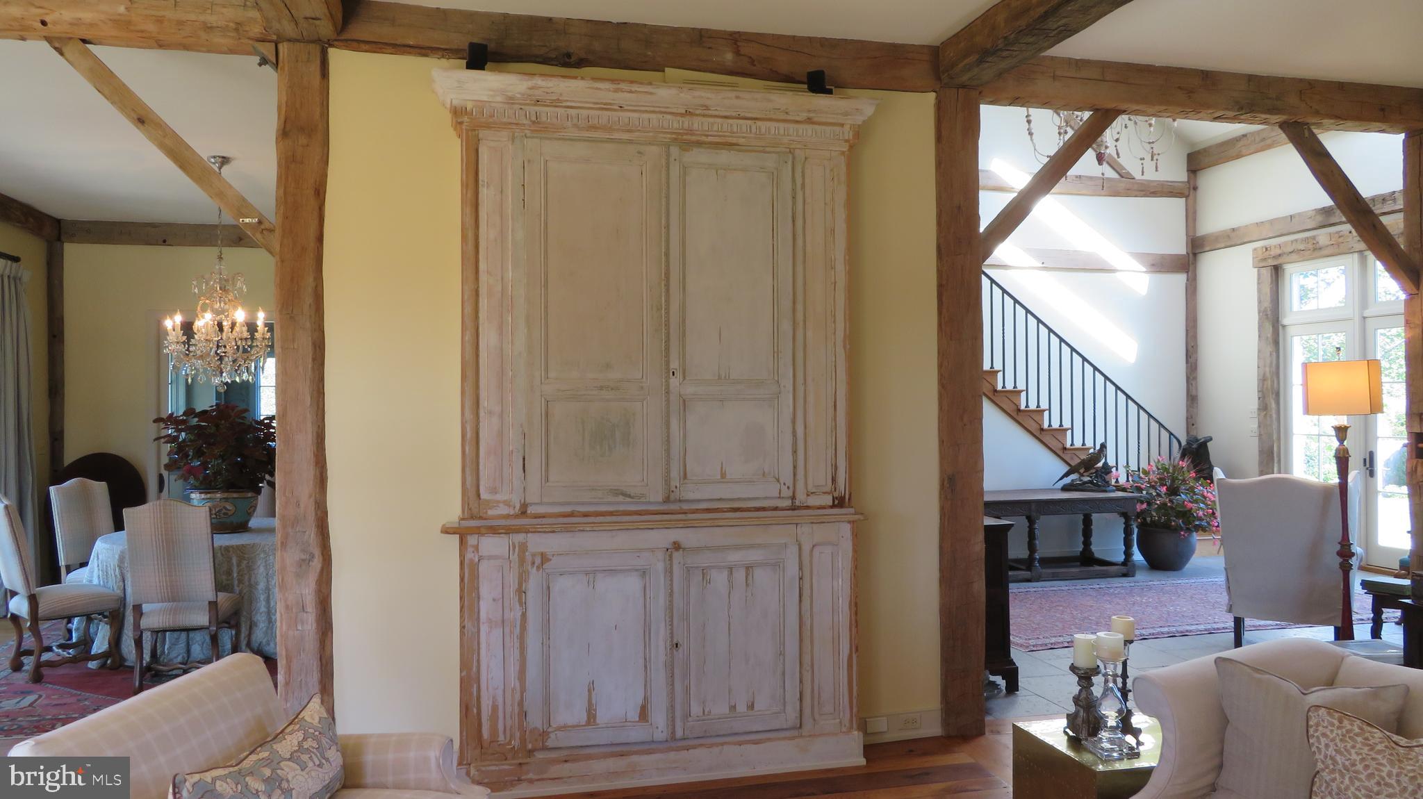 5790 Leeds Manor Road Hume, VA 22639 - Photo 42 of 61 Built-ins and beams in Living Room