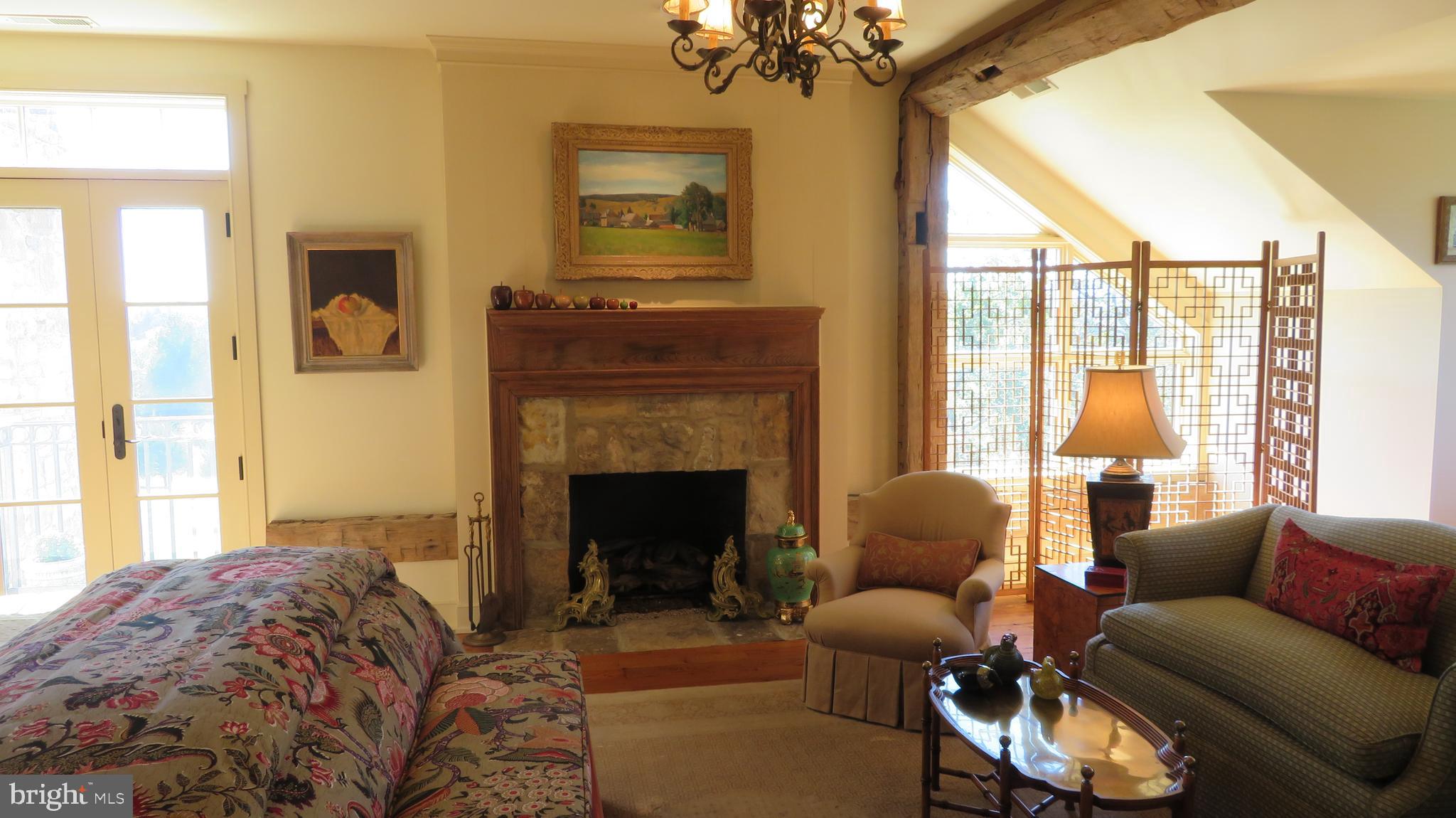 5790 Leeds Manor Road Hume, VA 22639 - Photo 56 of 61 Master Bedroom with gas fireplace