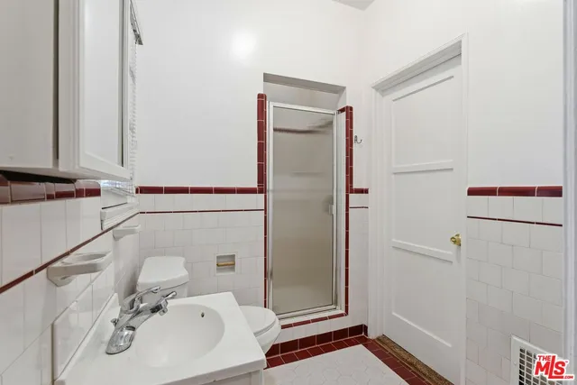 a view of hallway with stairs