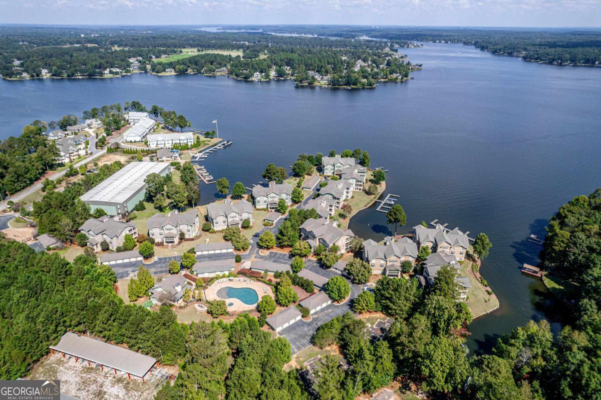 129 South Bay Road Eatonton, GA 31024 - Photo 40 of 45 a view of a lake with a mountain in the background