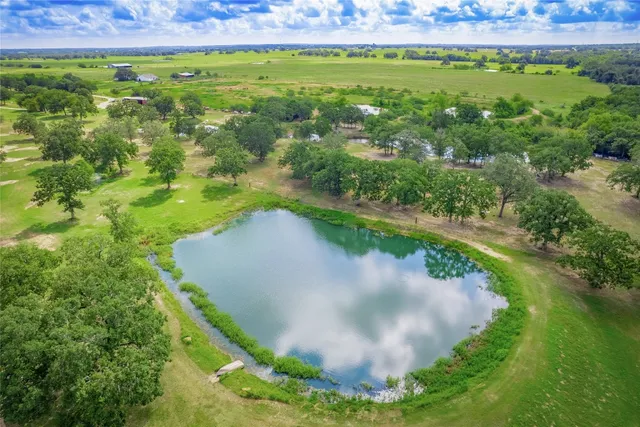 a view of a water pond