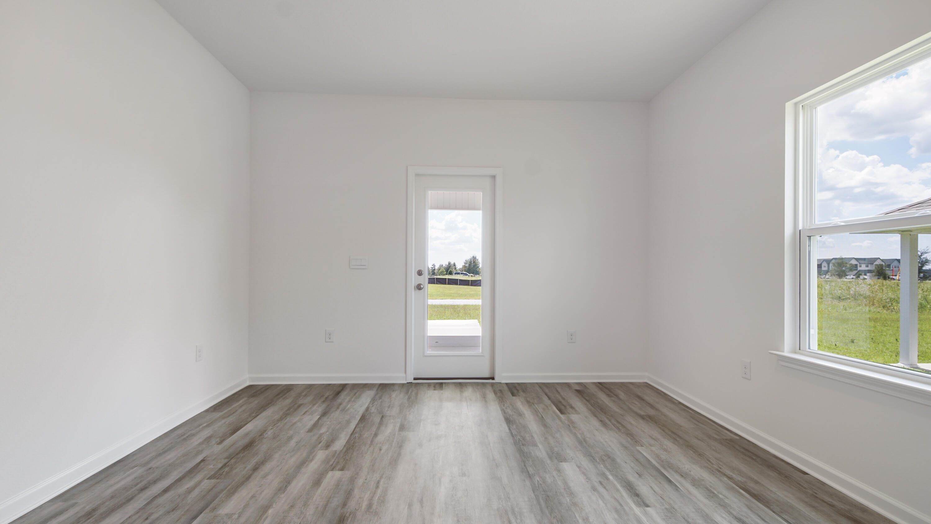 216 Huckleberry Street Freeport, FL 32439 - Photo 16 of 32 an empty room with wooden floor and windows