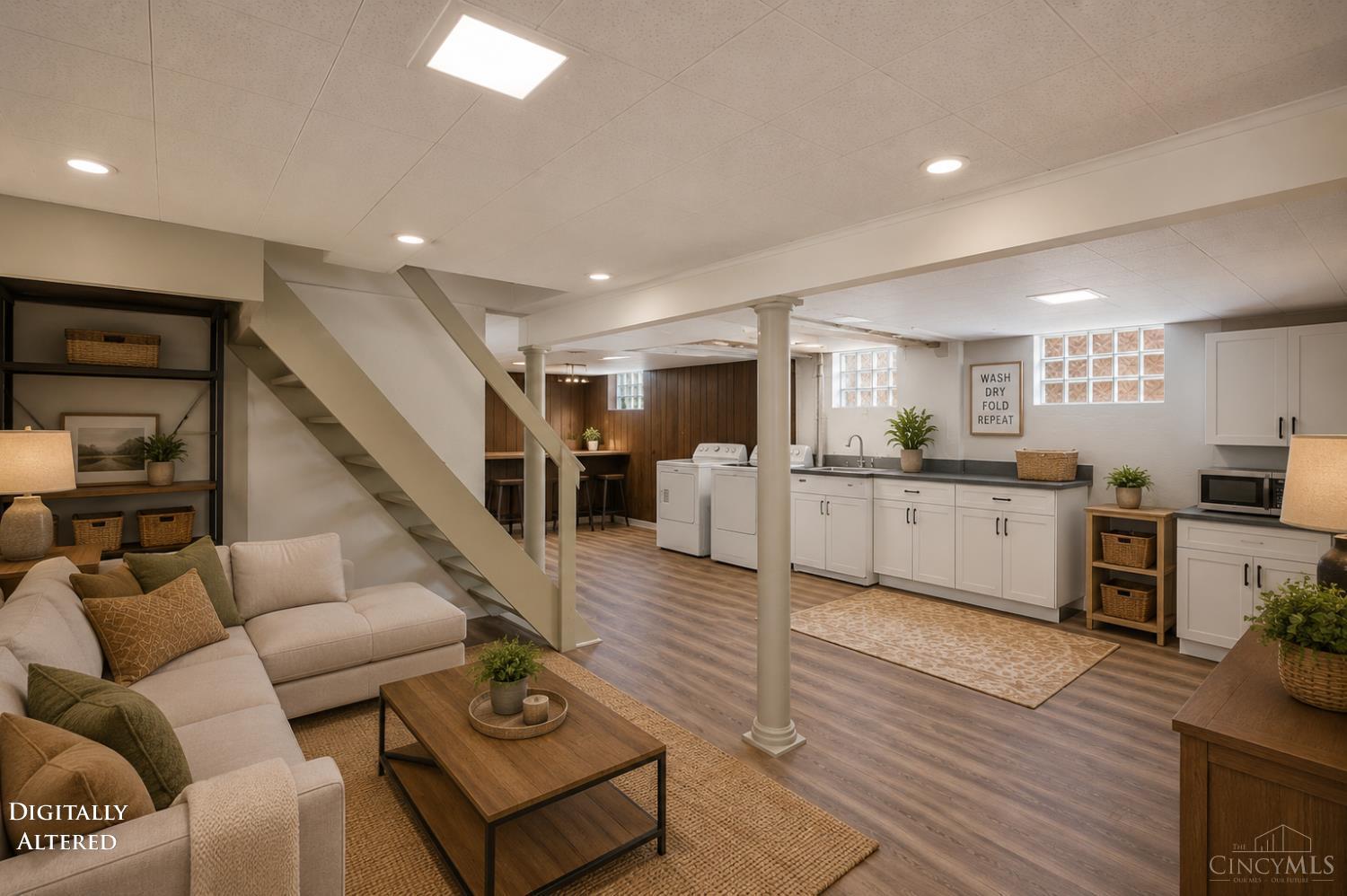 5251 Relluk Drive Cincinnati, OH 45238 - Photo 5 of 41 Imagined renovation of the lower level