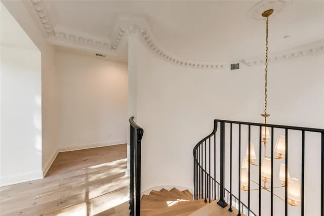 a bathroom with a sink vanity and a mirror