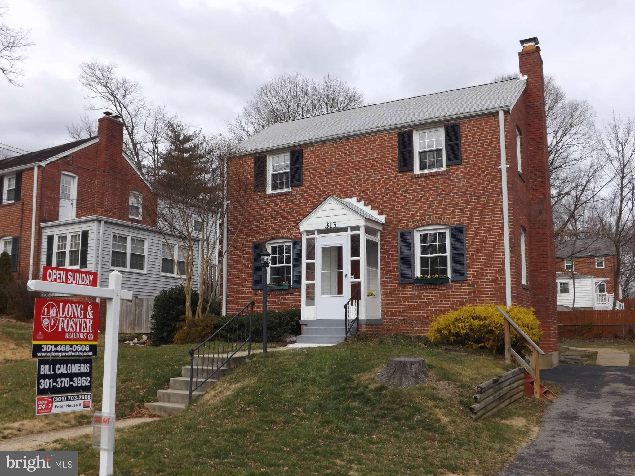 313 Penwood Road Silver Spring, MD 20901 - Photo 1 of 24 Exterior (Front)