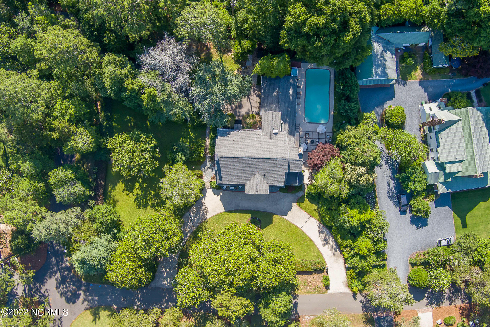 50 McCaskill Road West Pinehurst, NC 28374 - Photo 4 of 66 drone view