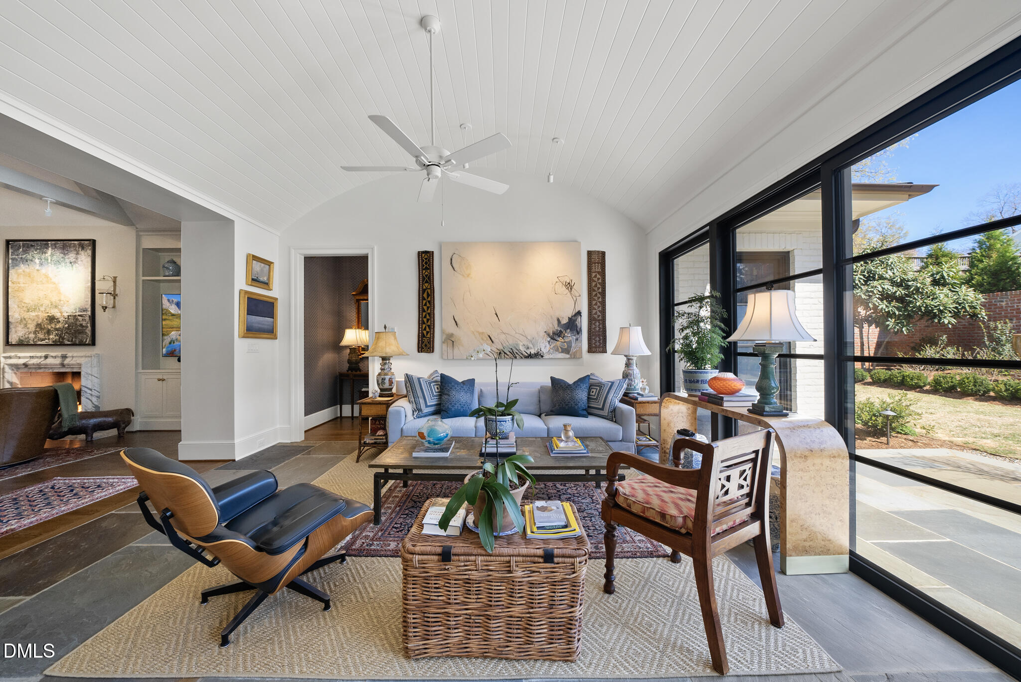 1312 Duplin Road Raleigh, NC 27607 - Photo 47 of 90 a living room with furniture and a large window
