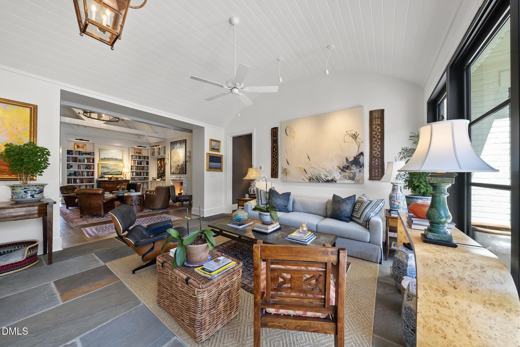 1312 Duplin Road Raleigh, NC 27607 - Photo 48 of 90 a living room with furniture kitchen view and a large window