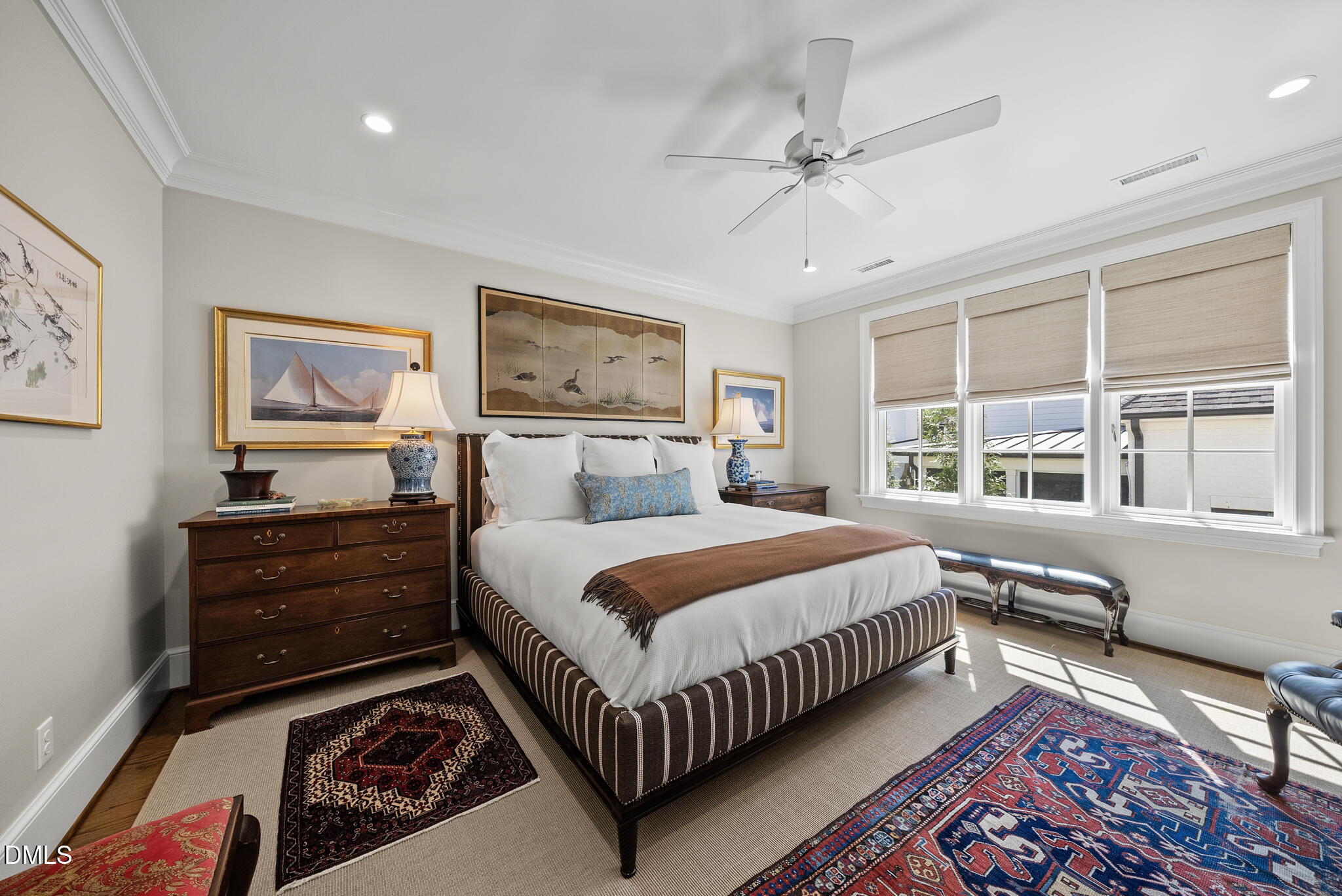 1312 Duplin Road Raleigh, NC 27607 - Photo 57 of 90 a bed room with a bed and a window