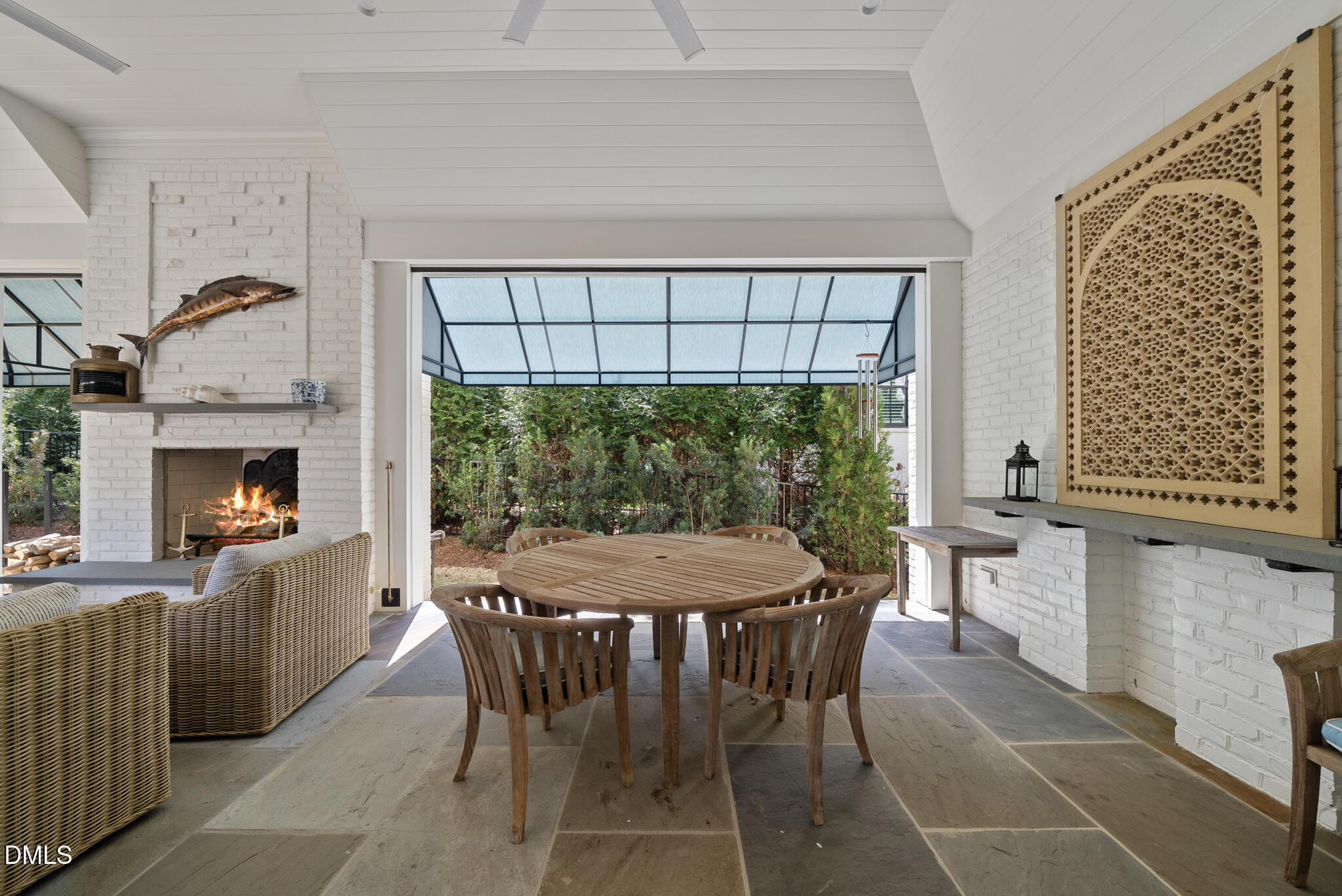 1312 Duplin Road Raleigh, NC 27607 - Photo 62 of 90 a view of a dining room with furniture window and outside view