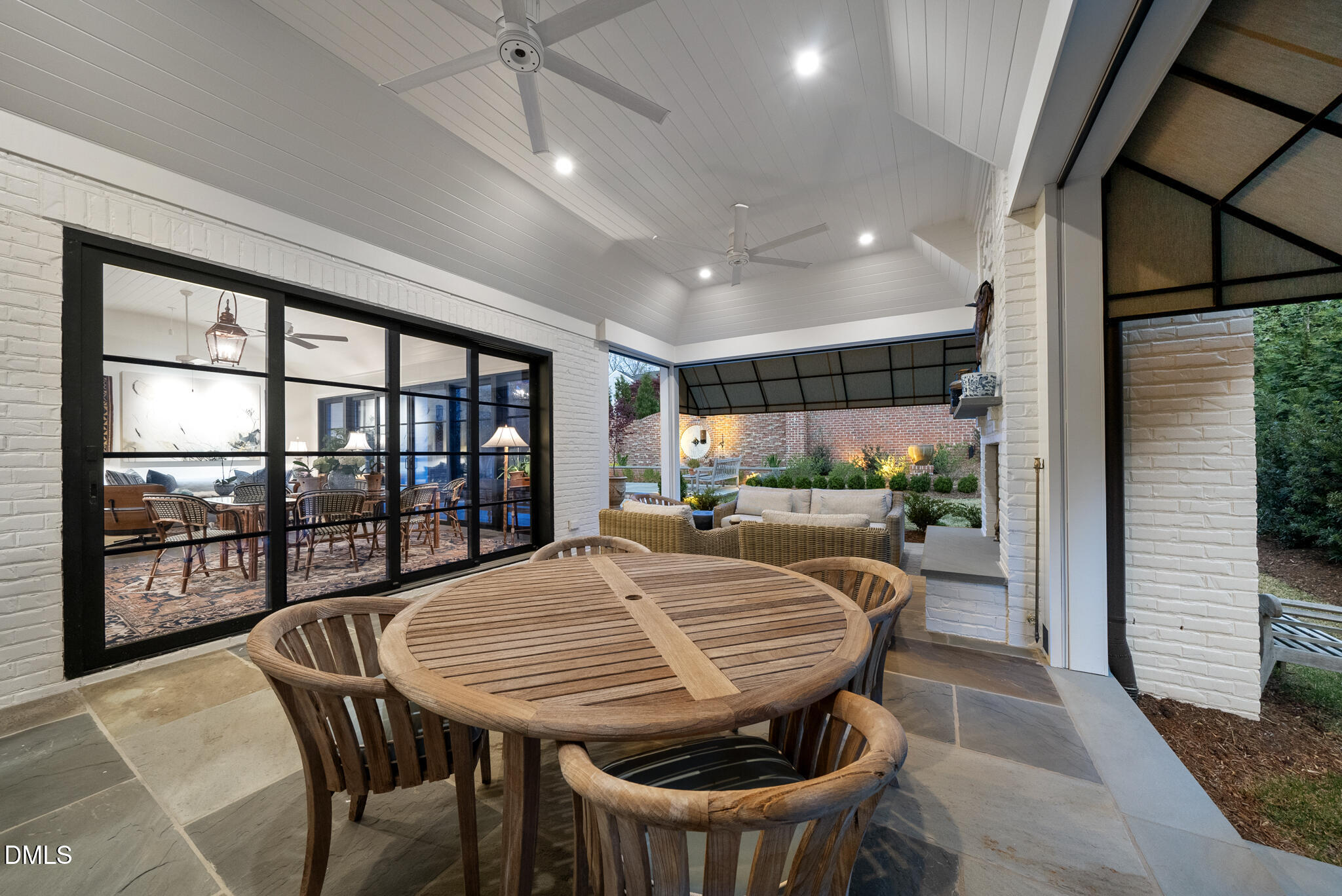 1312 Duplin Road Raleigh, NC 27607 - Photo 63 of 90 a view of a dining room with furniture window and wooden floor