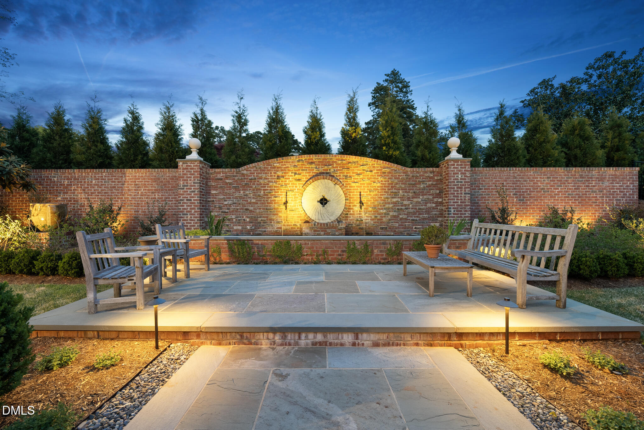 1312 Duplin Road Raleigh, NC 27607 - Photo 84 of 90 a view of a swimming pool with a patio and a garden