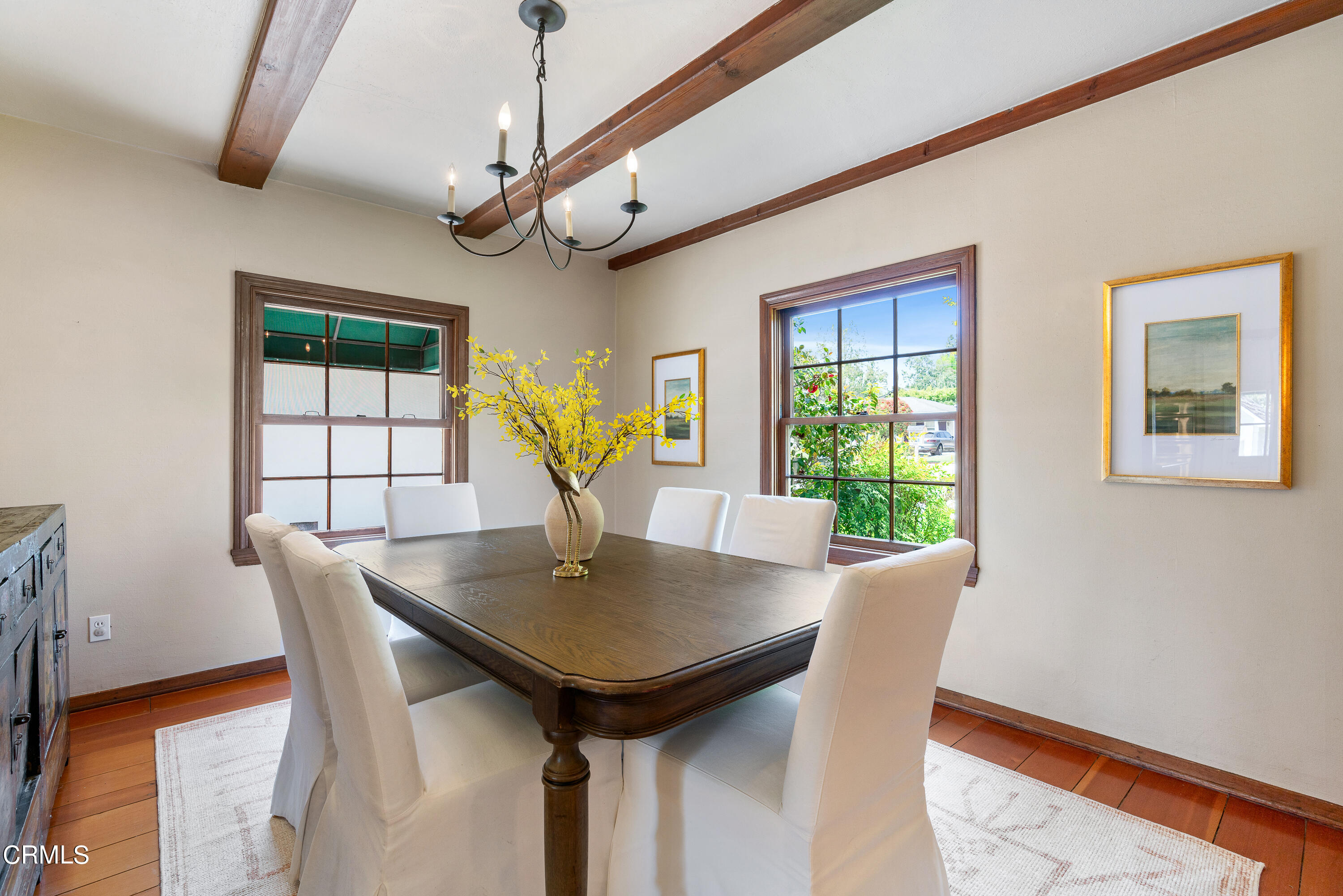 3642 Yorkshire Road Pasadena, CA 91107 - Photo 5 of 37 a view of a dining room with furniture window and outside view