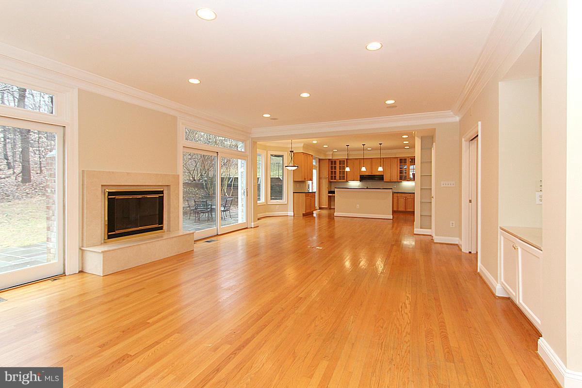 6802 Rannoch Road Bethesda, MD 20817 - Photo 6 of 30 Family Room Open to Kitchen